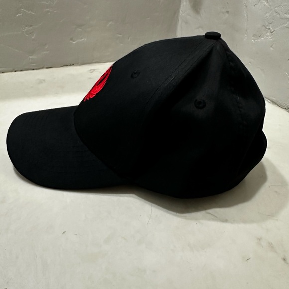 Ruger Firearms Black With Red Logo Strapback Cap Hat Embroidered - Picture 8 of 9